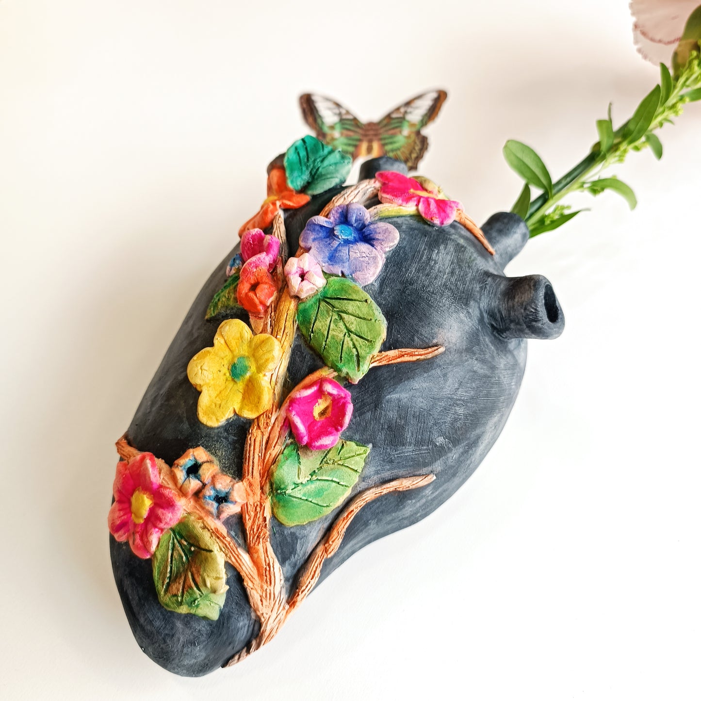 Corazón de cerámica