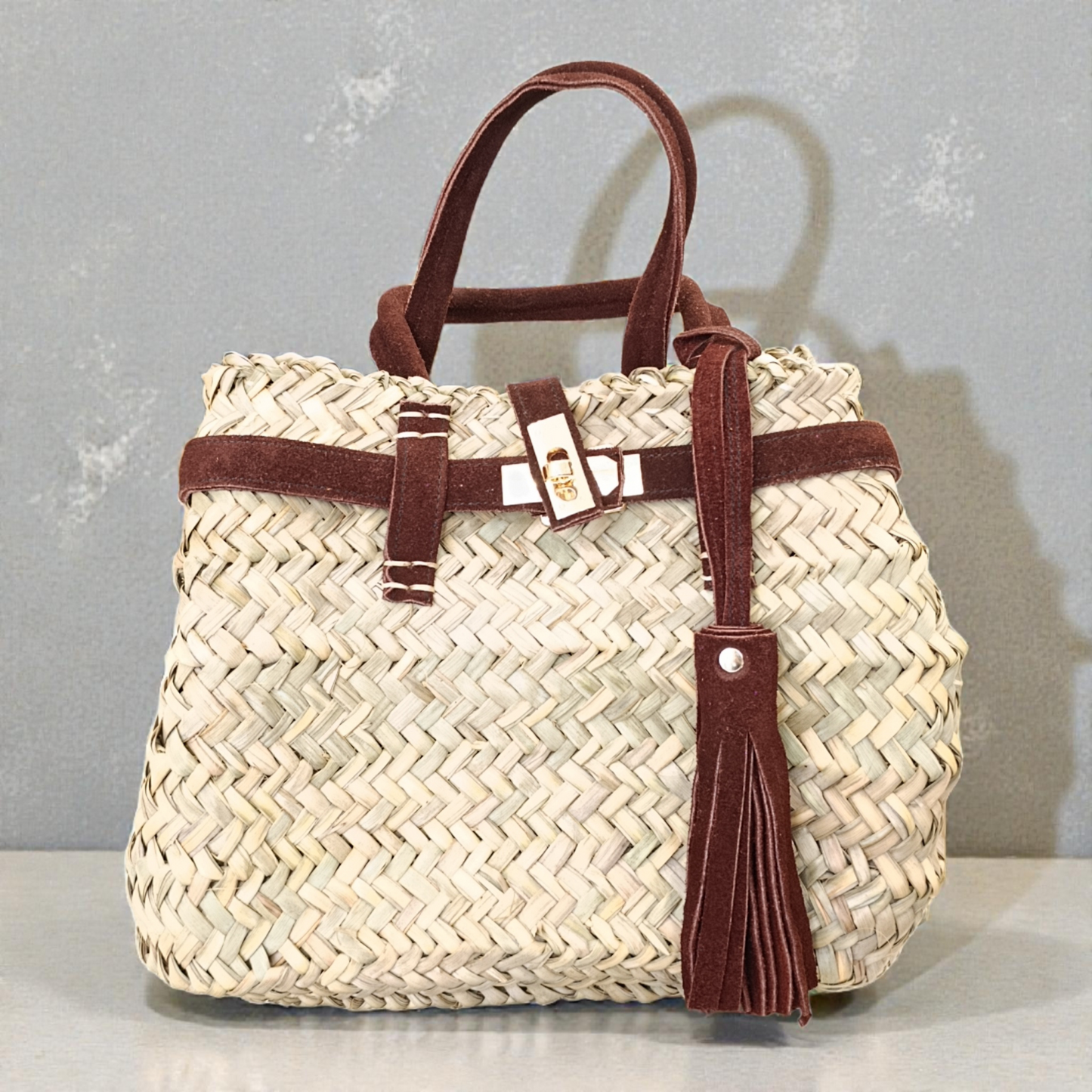 Mini Birkin de palma