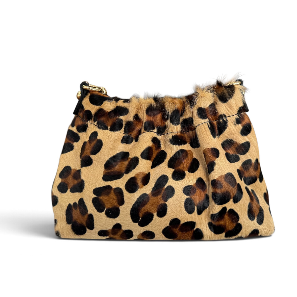 Mini saquito print piel