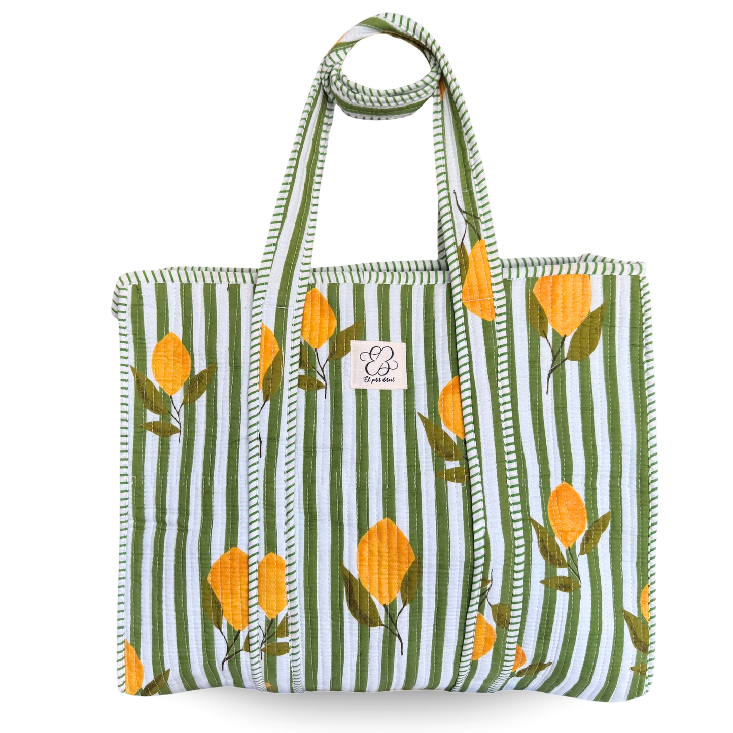 Bolsa algodón limones