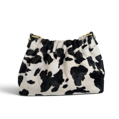 Mini saquito print piel