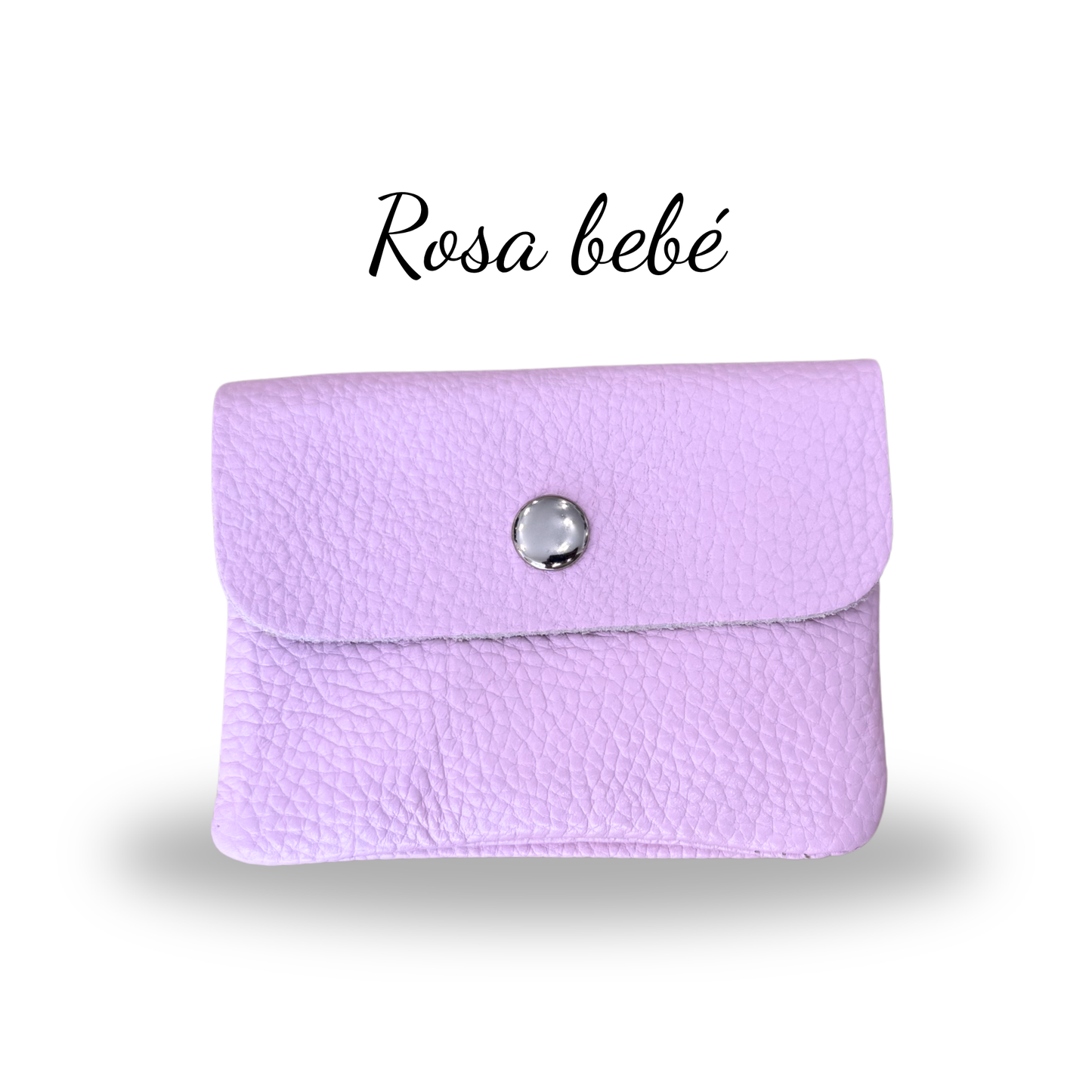 Porta-moedas em pele