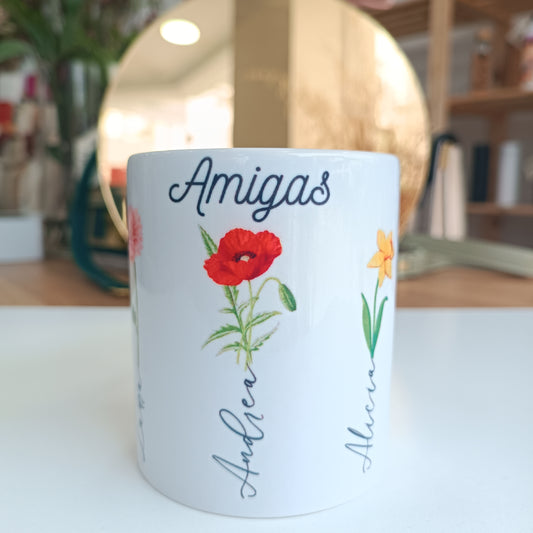 Taza personalizada - Amigas