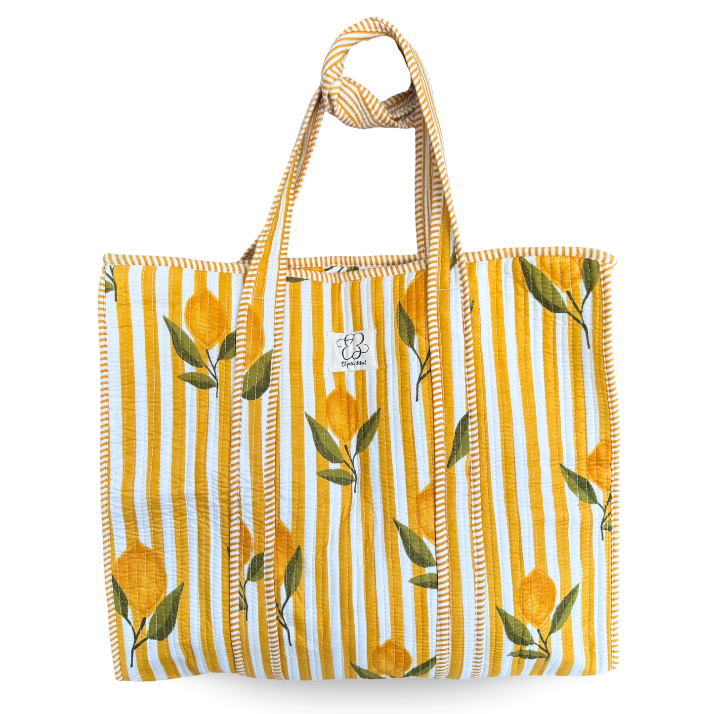 Bolsa algodón limones
