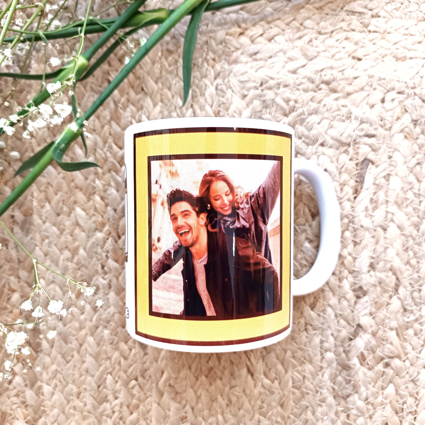 Pack "Sois los siguientes" taza y marco de fotos