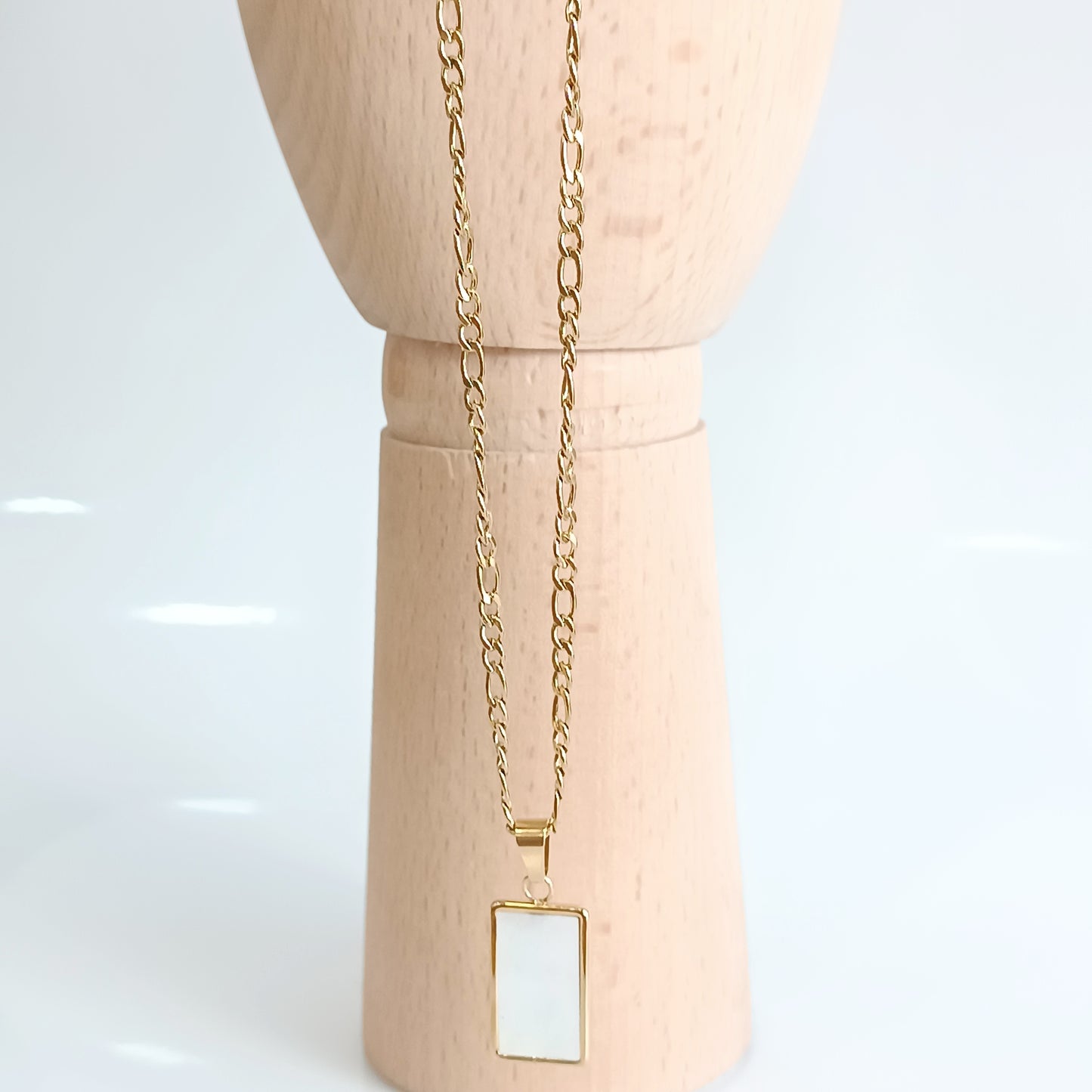 Collar Espejo con nácar