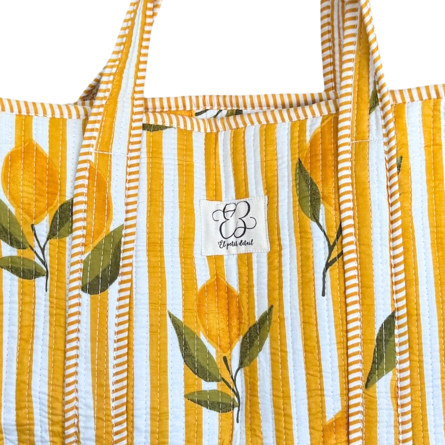 Bolsa algodón limones
