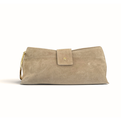 Bolso de piel anilla