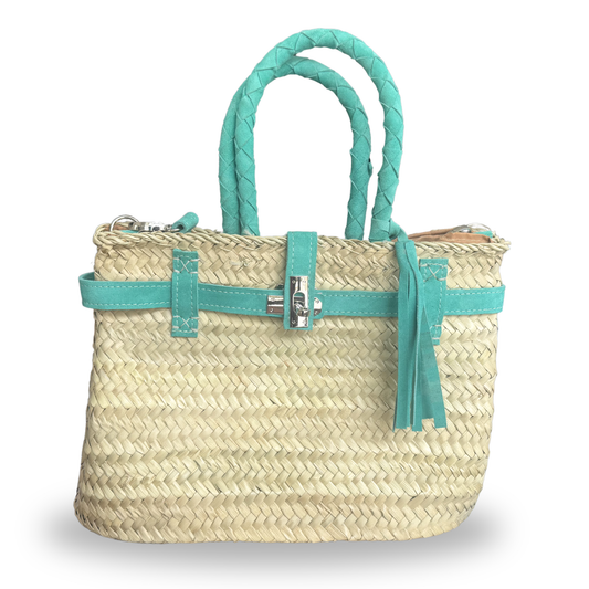 Mini Birkin de palma deluxe