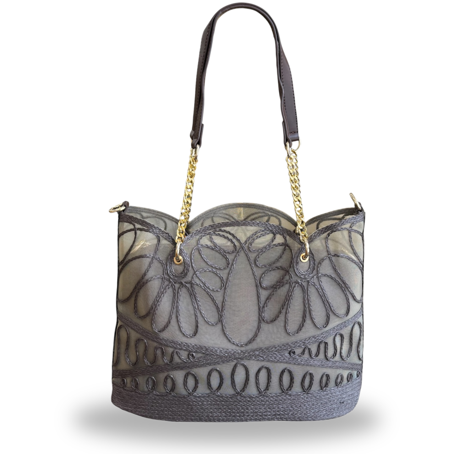 Bolso tull de carey