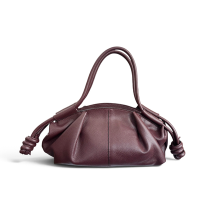 Bolso piel nudos