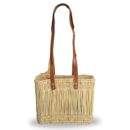 Cesta juncos natural