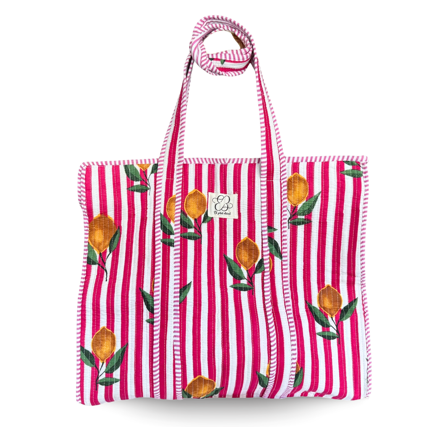 Bolsa algodón limones