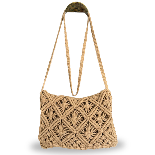 Bolso macramé