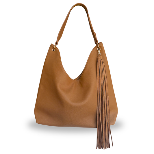 Bolso charm flecos