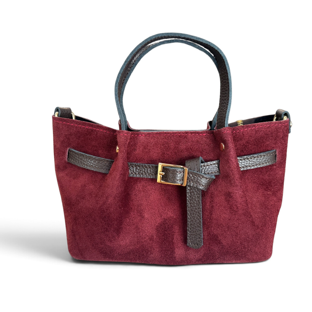 Bolso piel cinturón