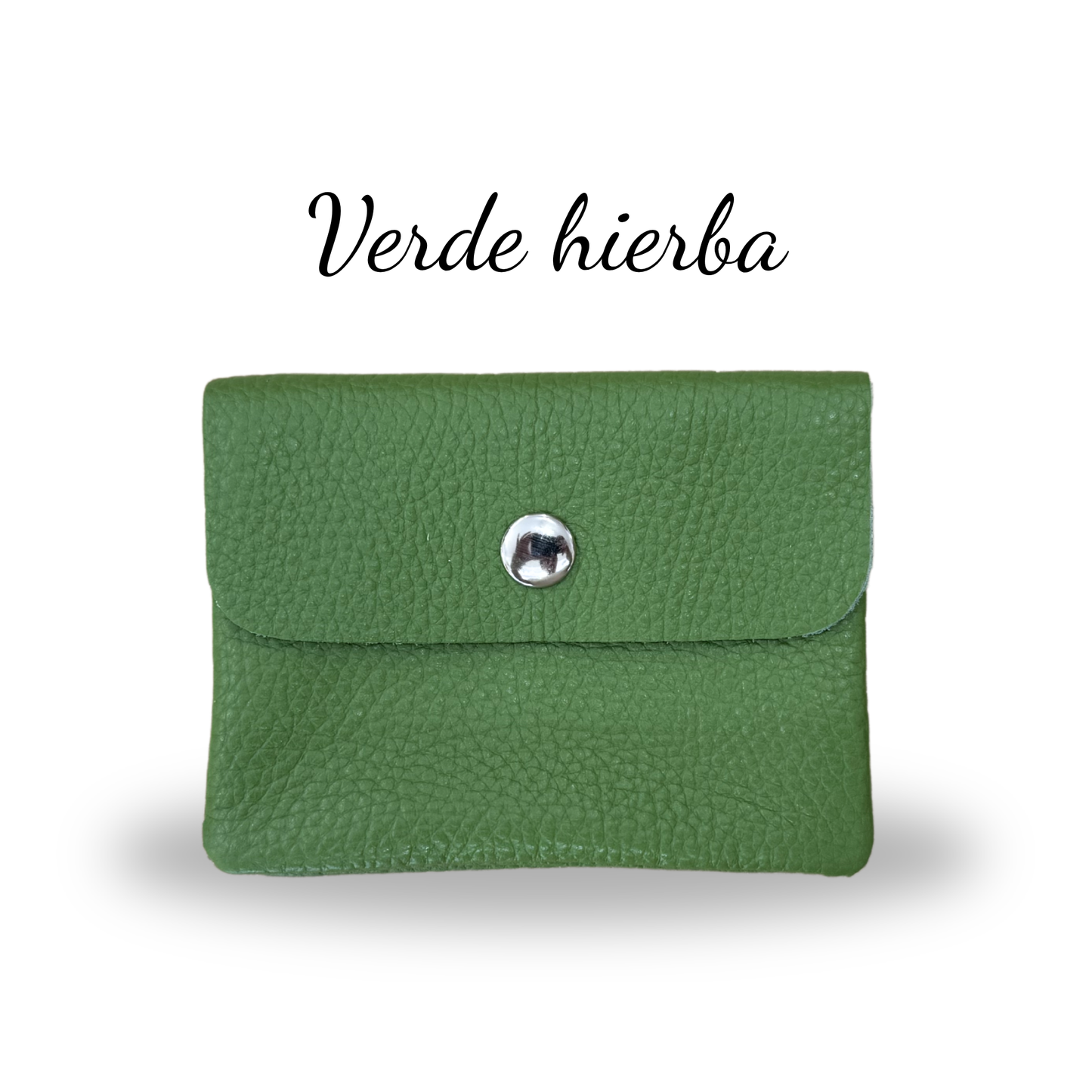 Porta-moedas em pele