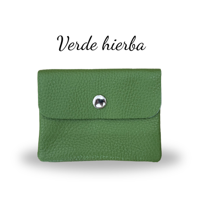 Monedero piel