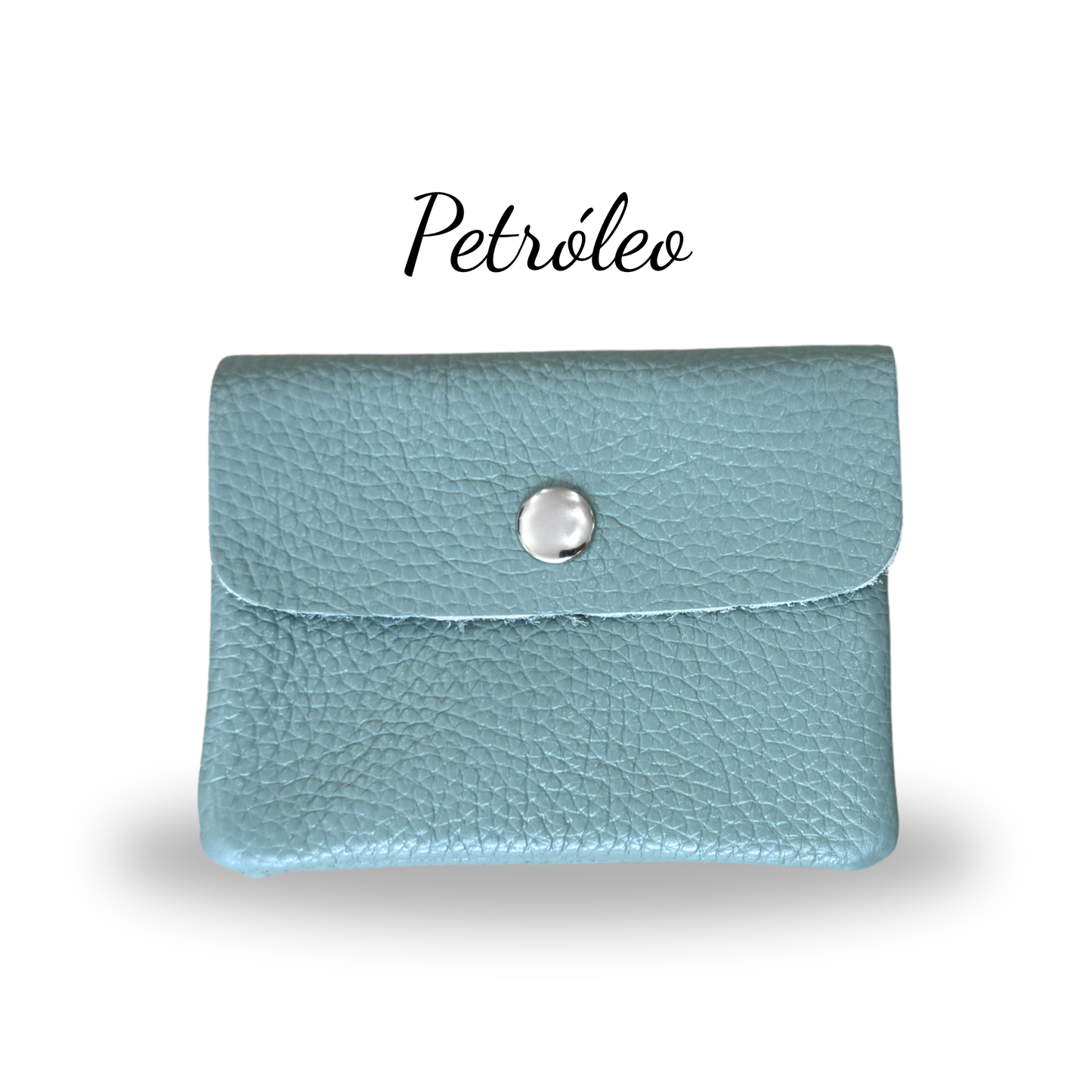 Porta-moedas em pele