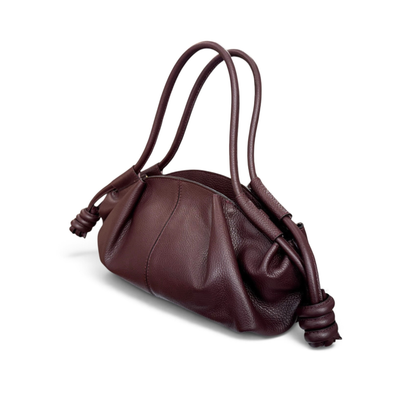 Bolso piel nudos