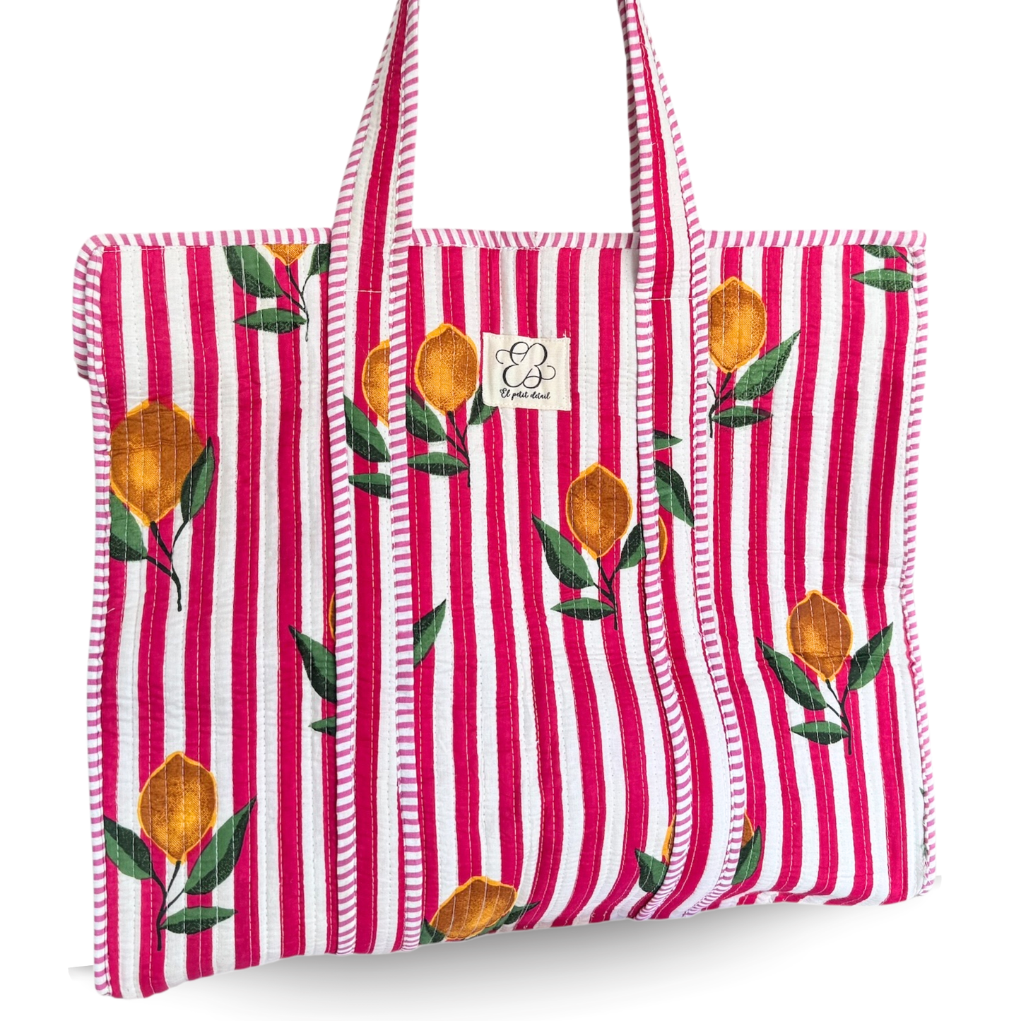 Bolsa algodón limones