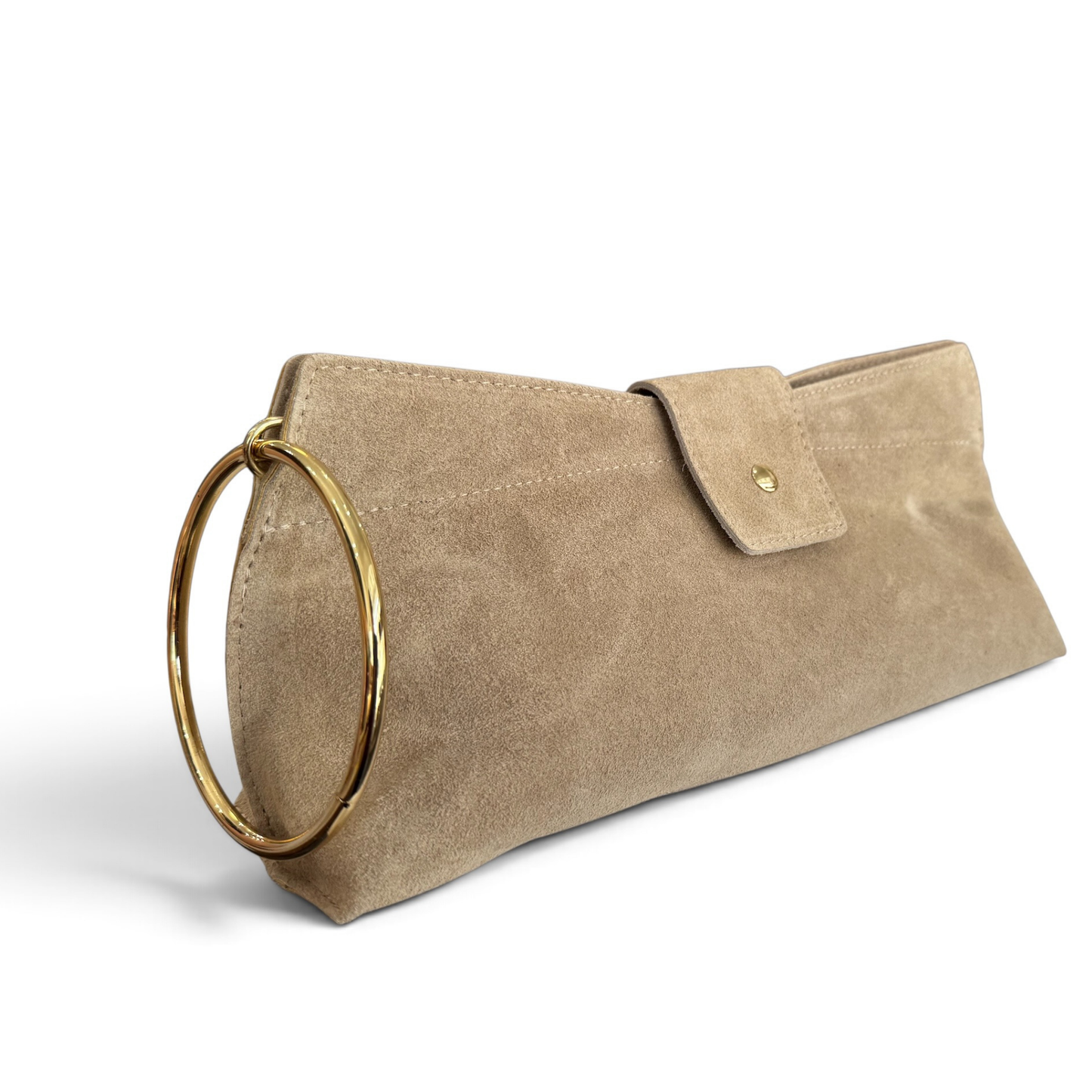 Bolso de piel anilla