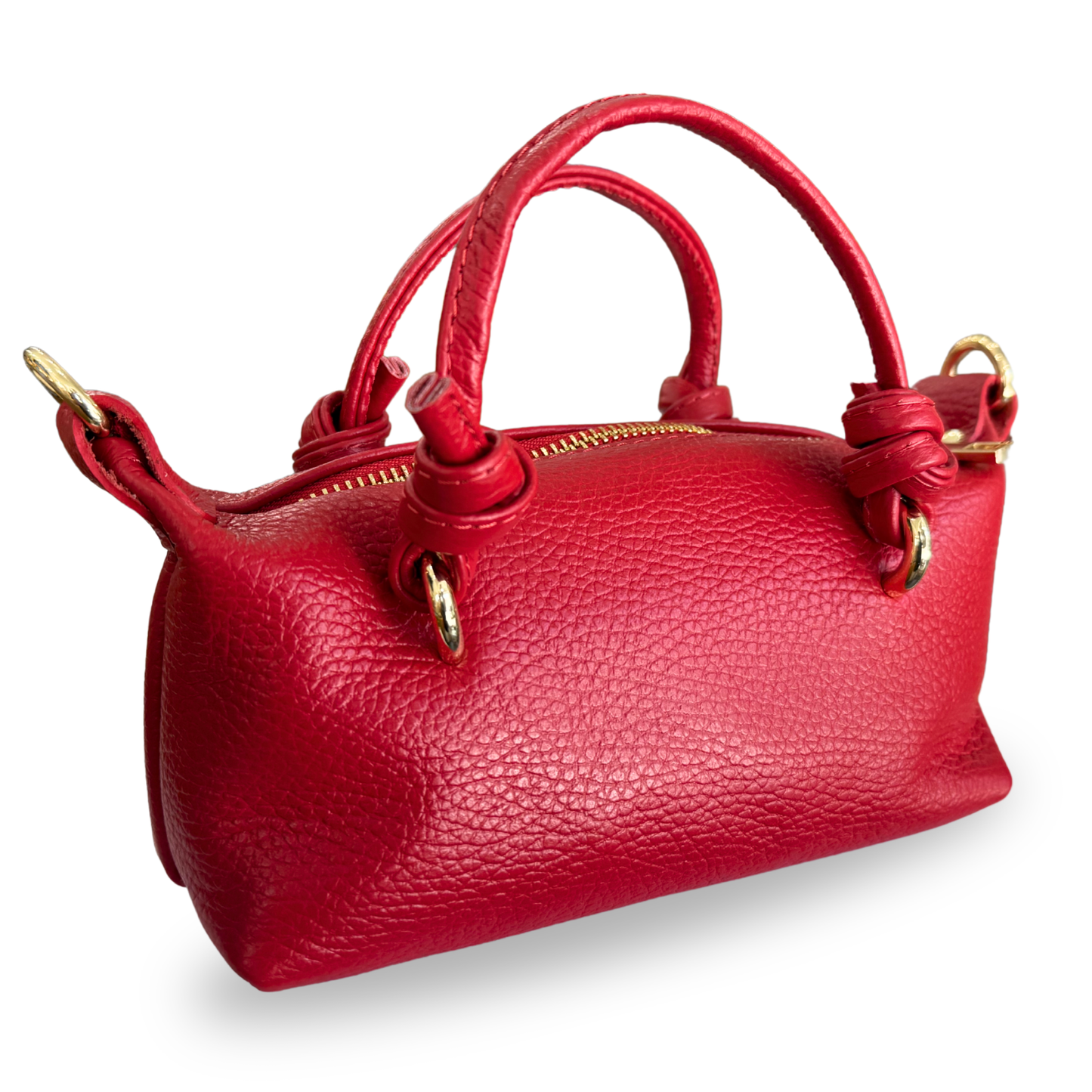 Bolso de piel mini teckel