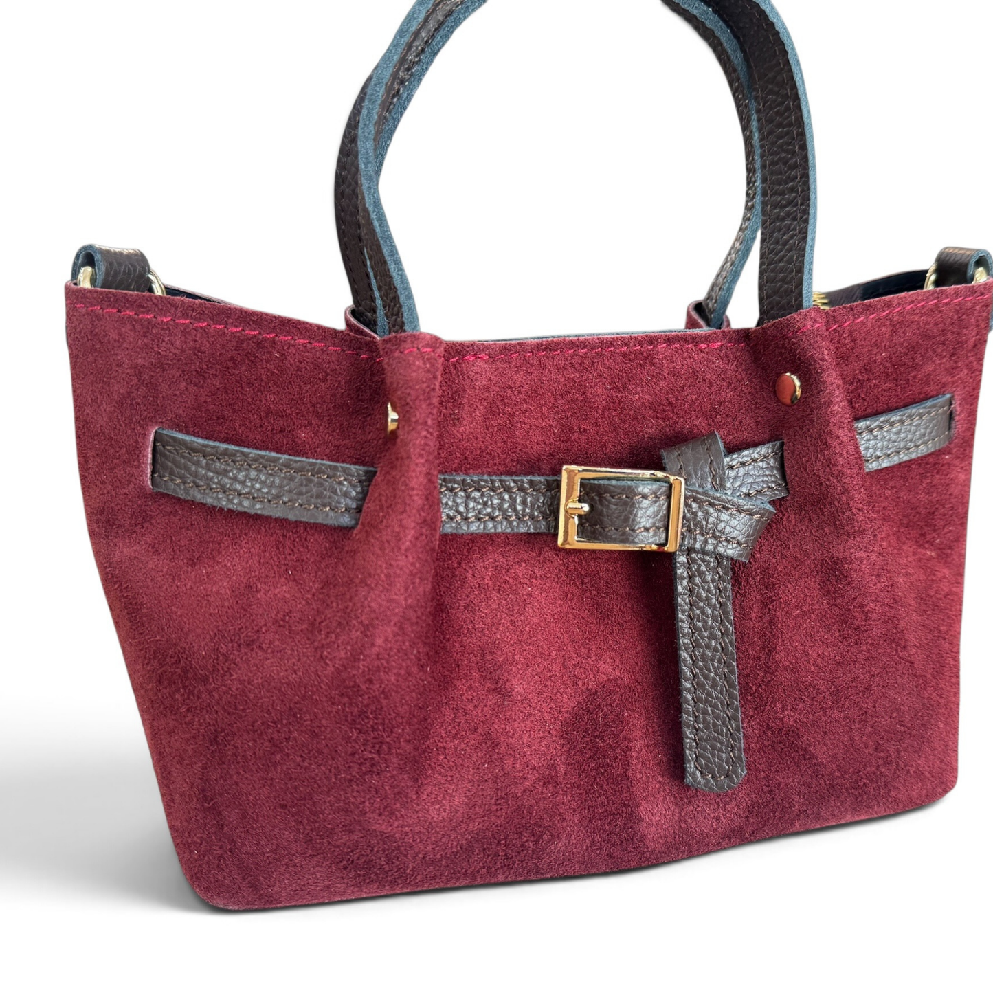 Bolso piel cinturón