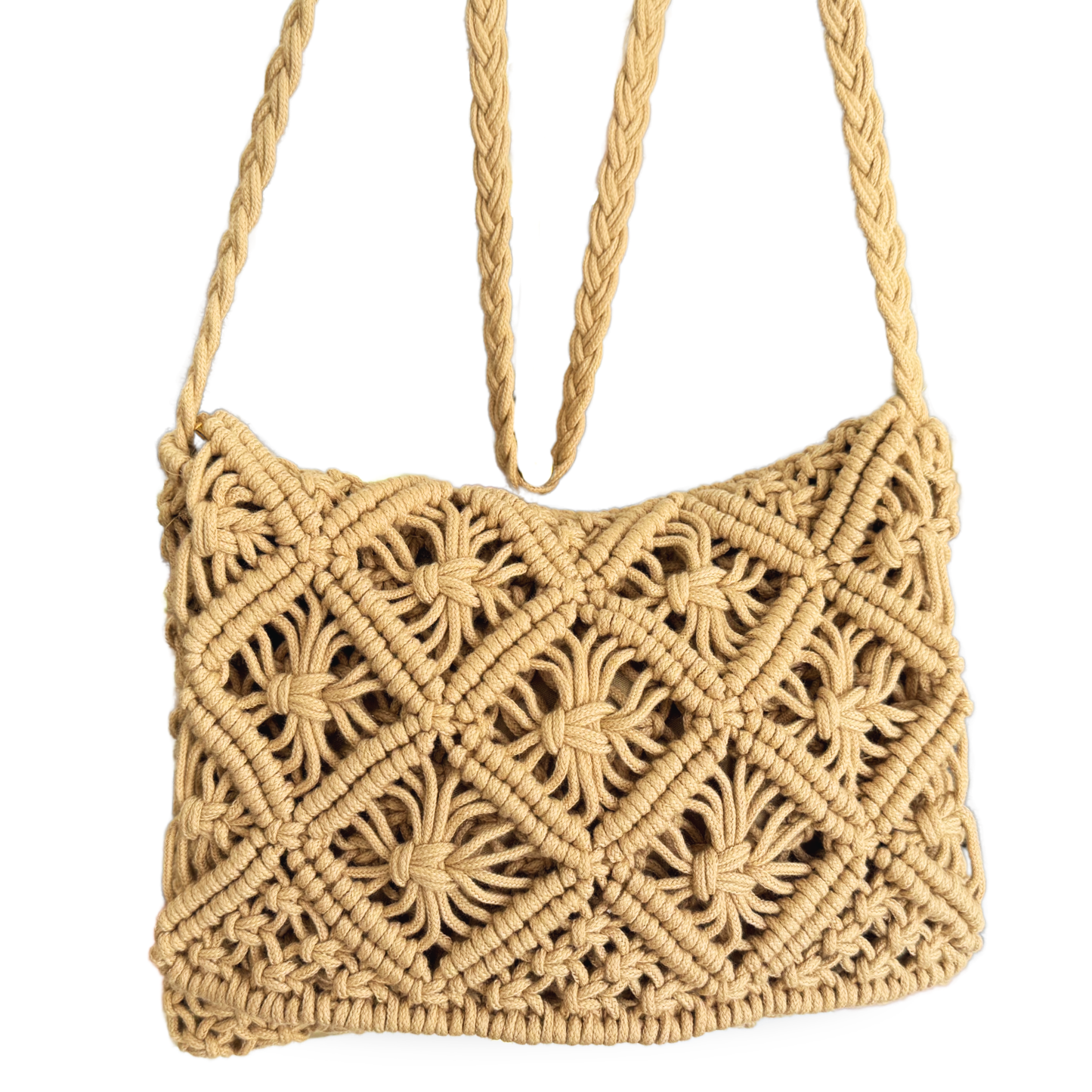 Bolso macramé