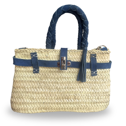Mini Birkin de palma deluxe