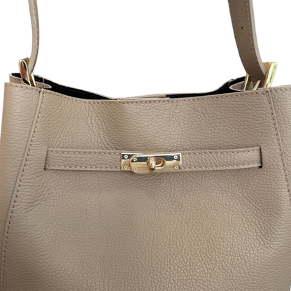 Tote deluxe piel