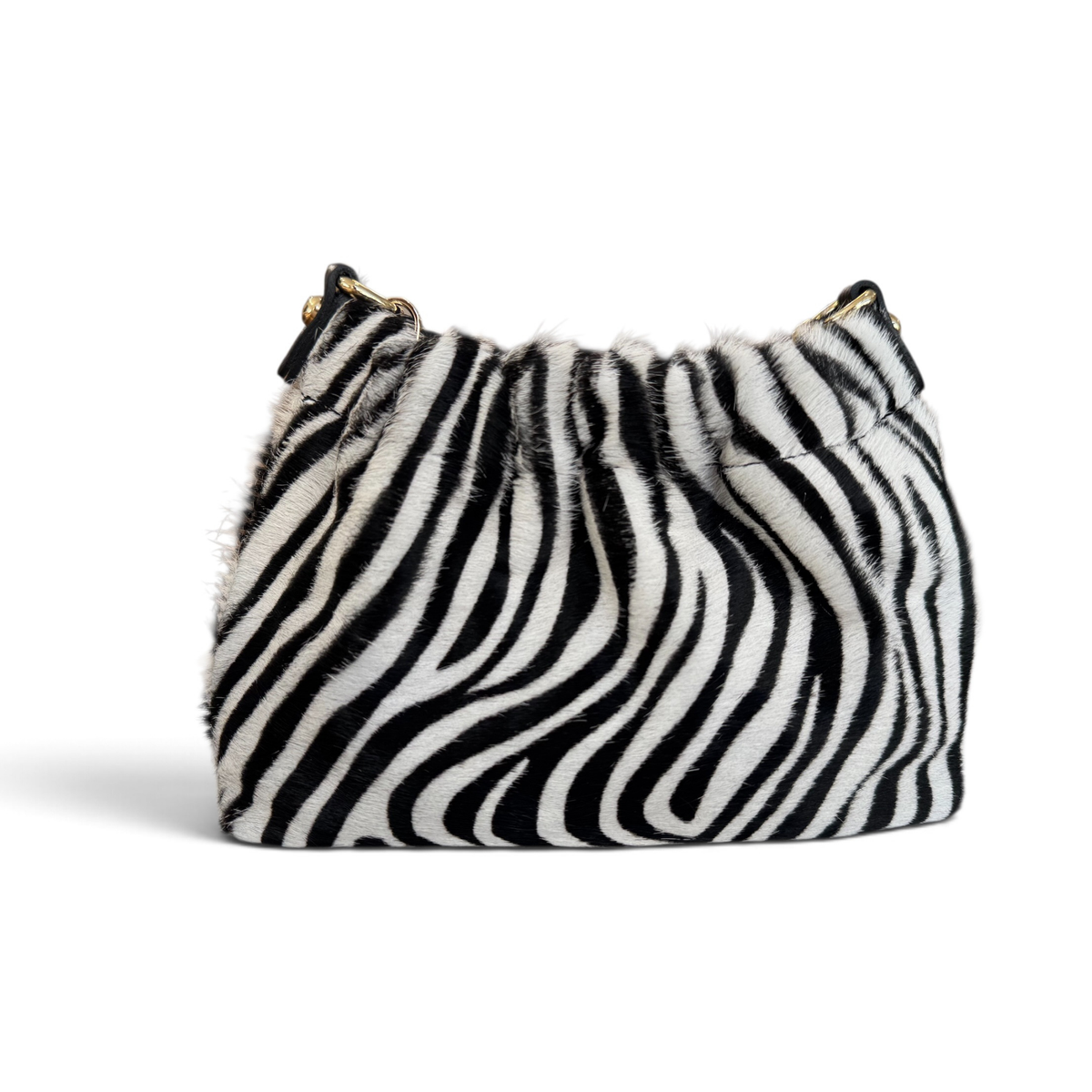 Mini saquito print piel