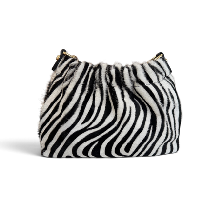 Mini saquito print piel