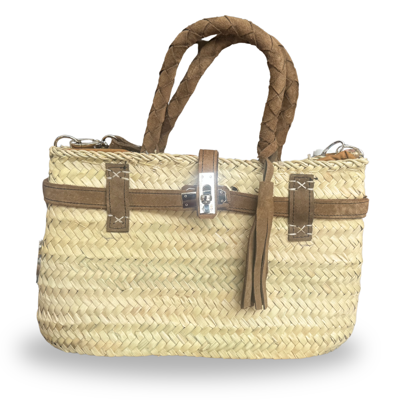 Mini Birkin de palma deluxe
