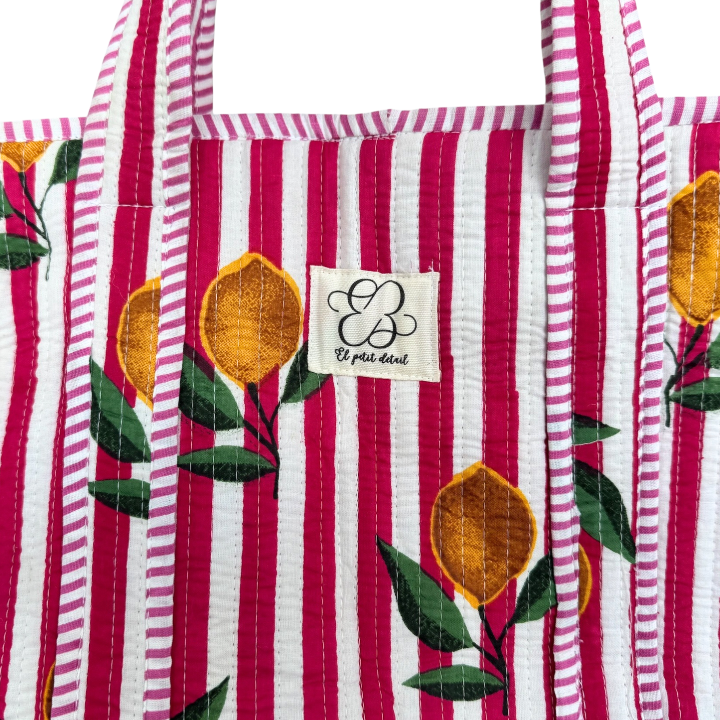 Bolsa algodón limones