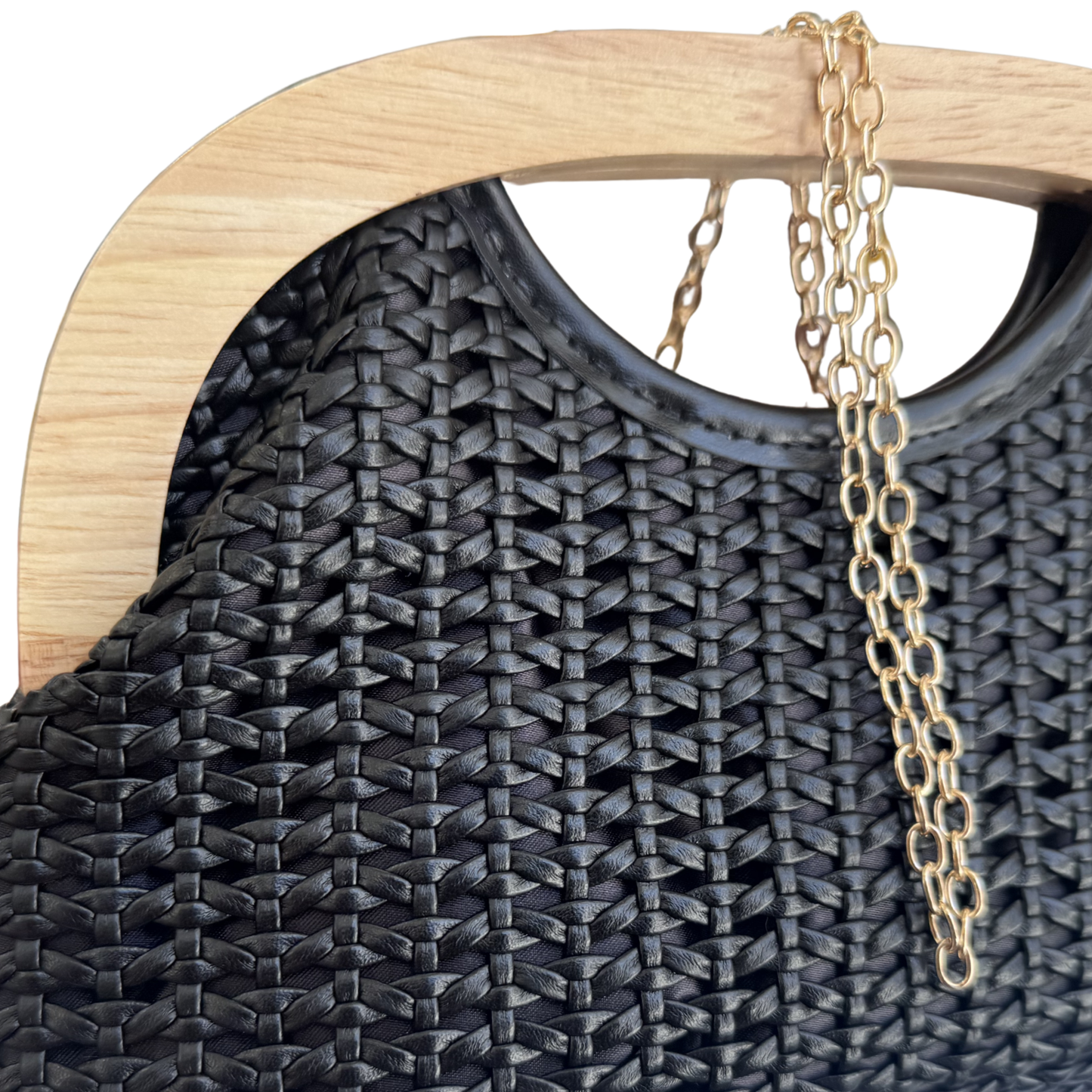 Bolso trenzado de mano (Pandereta)
