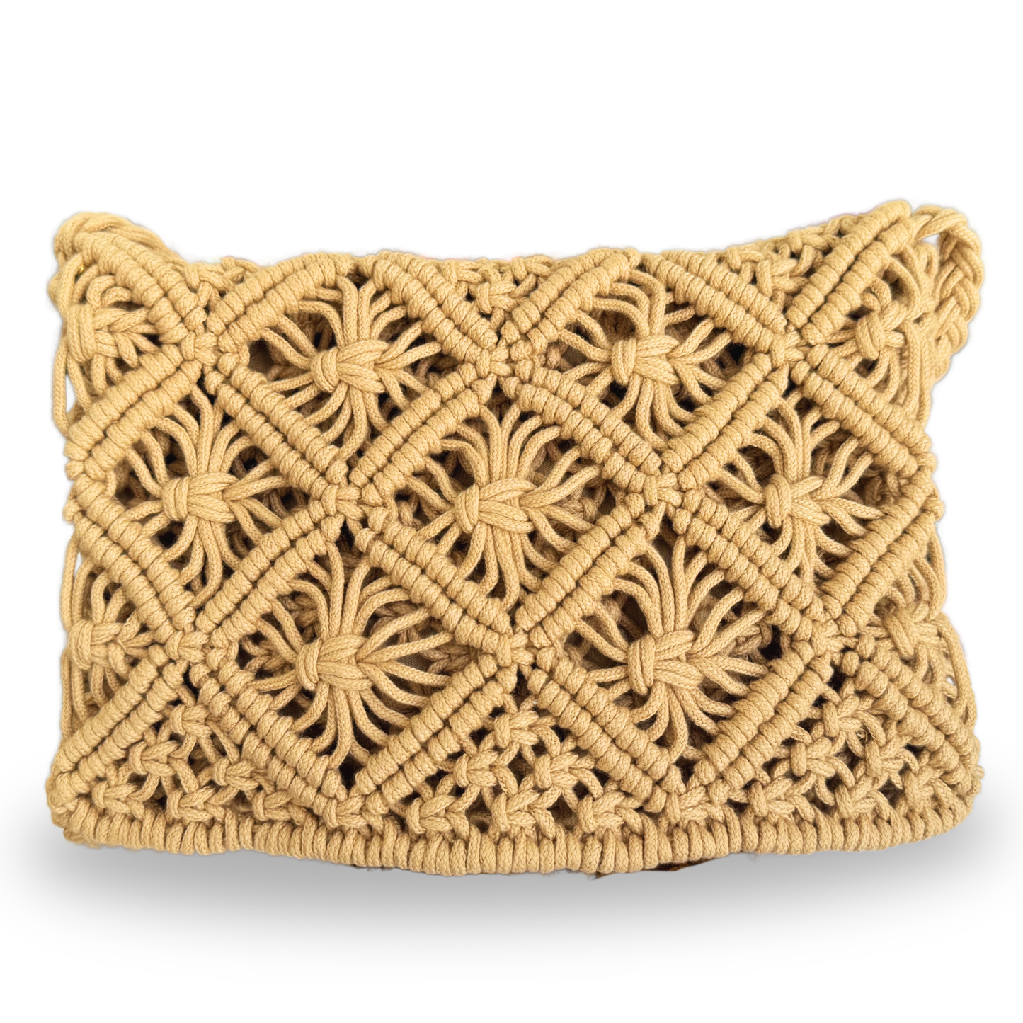 Bolso macramé