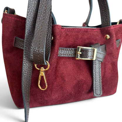 Bolso piel cinturón