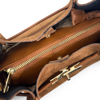 Bolso piel v