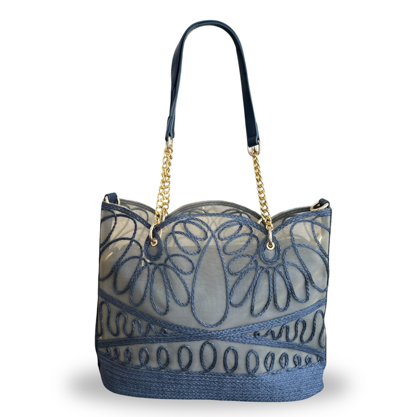 Bolso tull de carey