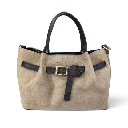 Bolso piel cinturón
