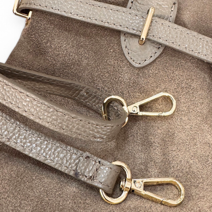 Bolso lazada piel