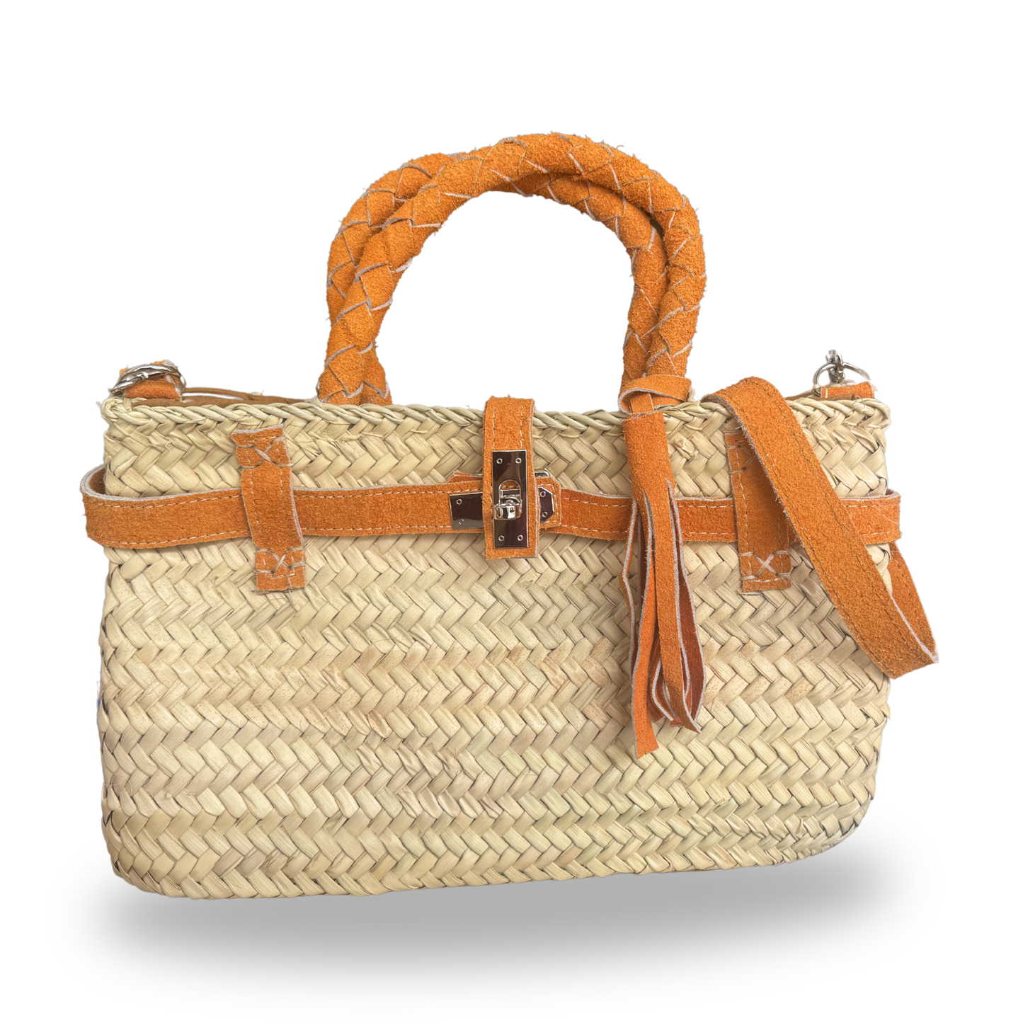 Mini Birkin de palma deluxe