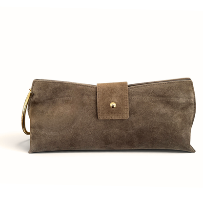 Bolso de piel anilla