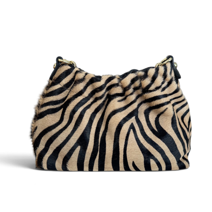 Mini saquito print piel