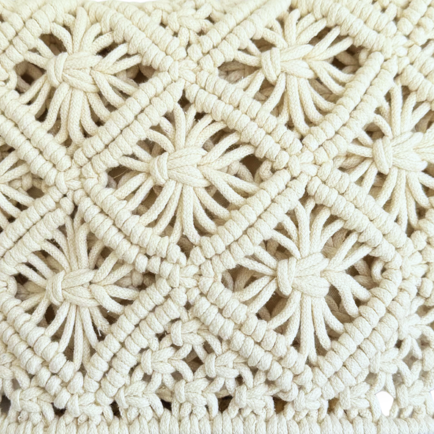 Bolso macramé
