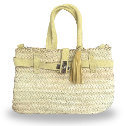 Mini Birkin de palma deluxe