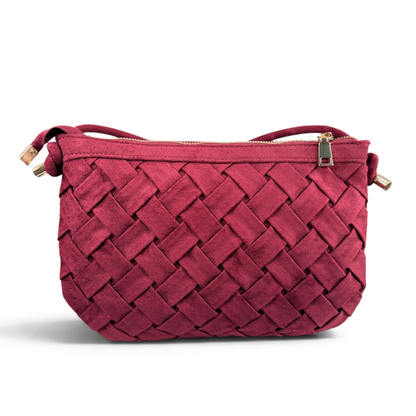 Bolso trenzado casillones
