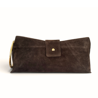 Bolso de piel anilla