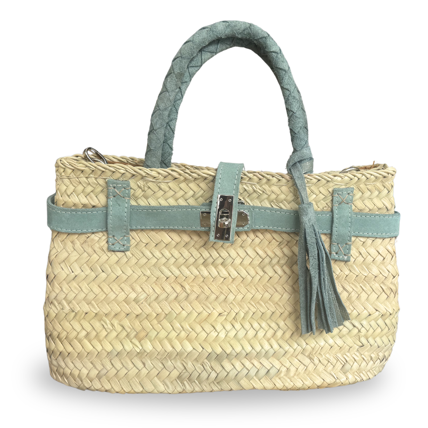 Mini Birkin de palma deluxe